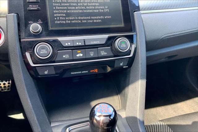 Used 2019 Honda Civic Si Manual For Sale in Lubbock, TX