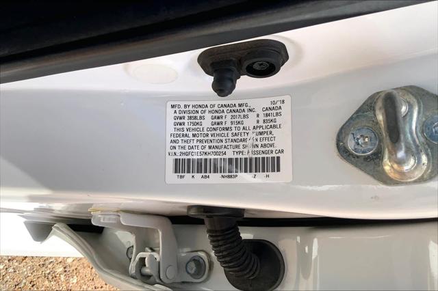 Used 2019 Honda Civic Si Manual For Sale in Lubbock, TX