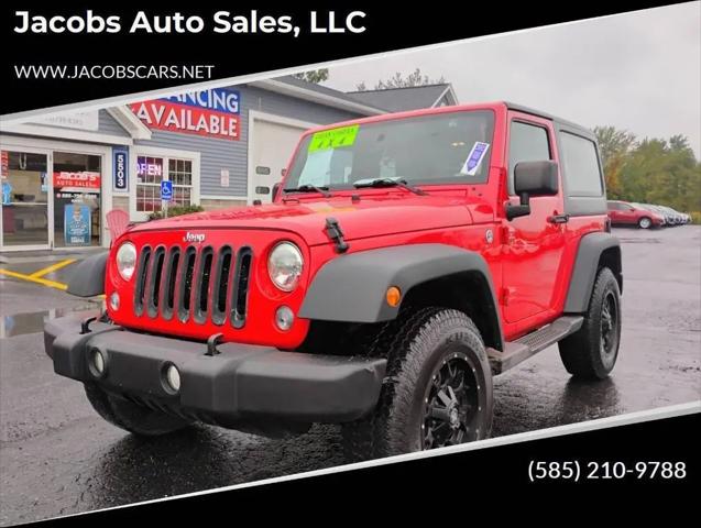 2015 Jeep Wrangler Sport for sale in Spencerport, NY