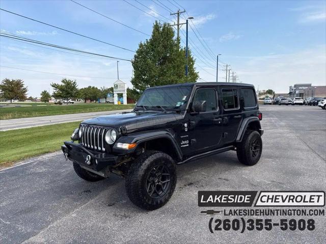 2019 Jeep Wrangler Unlimited Sahara 4x4 for sale in Huntington, IN