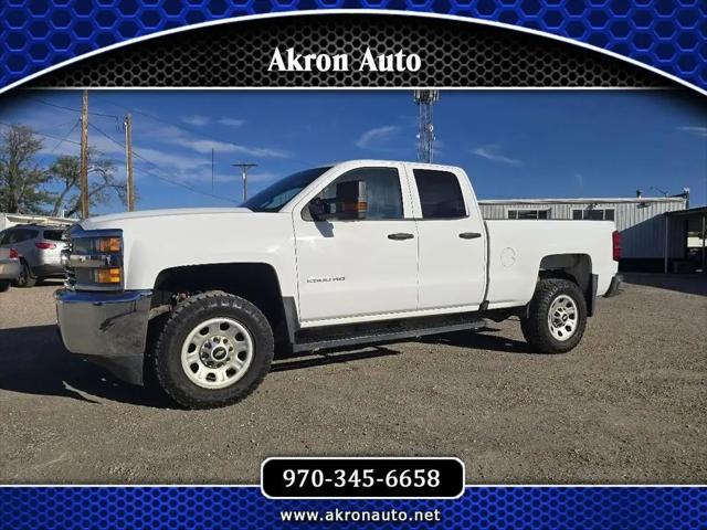 2017 Chevrolet Silverado 2500HD WT for sale in Akron, CO