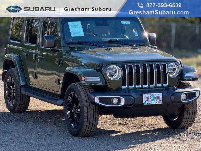 2021 Jeep Wrangler 4xe Unlimited Sahara 4x4 for sale in Gresham, OR