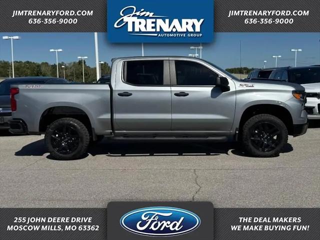 2025 Chevrolet Silverado 1500 4WD Crew Cab Short Bed Custom Trail Boss for sale in Moscow Mills, MO