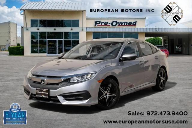 2016 Honda Civic EX for sale in Plano, TX