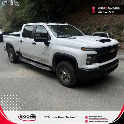 2024 Chevrolet Silverado 2500HD 4WD Crew Cab Standard Bed Work Truck for sale in Boone, NC