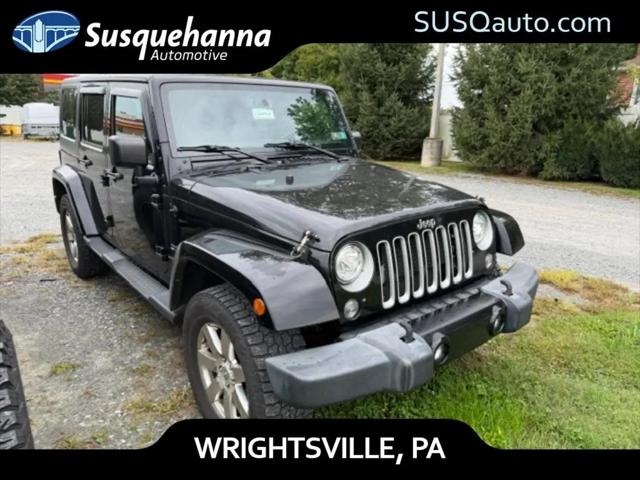 2017 Jeep Wrangler Unlimited Sahara 4x4 for sale in Wrightsville, PA
