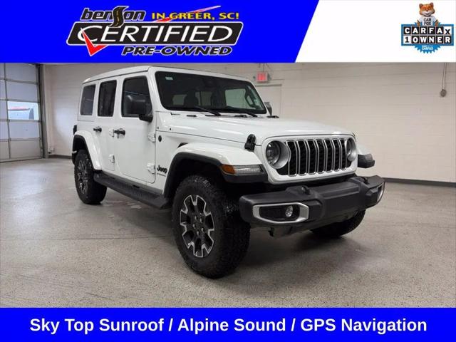 2025 Jeep Wrangler 4-Door Sahara 4x4 for sale in Greer, SC