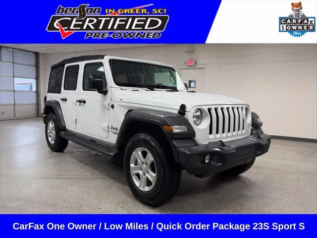 2020 Jeep Wrangler Sport S 4x4 for sale in Greer, SC