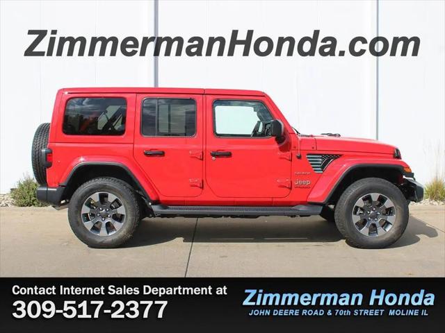 2021 Jeep Wrangler Sahara 4x4 for sale in Moline, IL