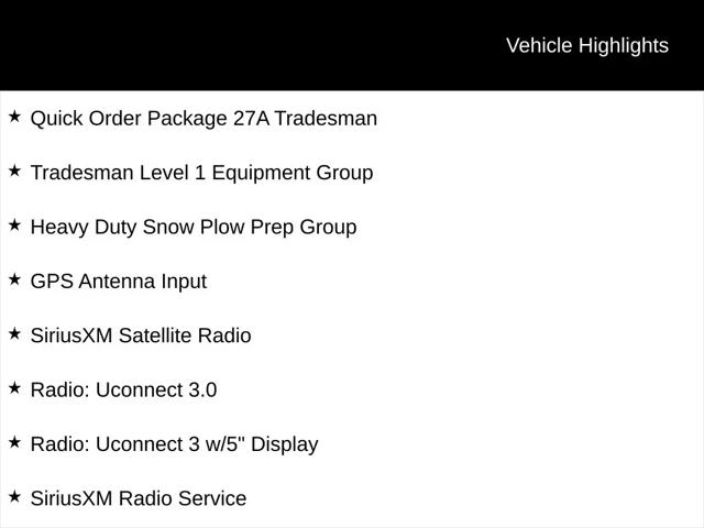 2021 Ram 3500 Tradesman/SLT