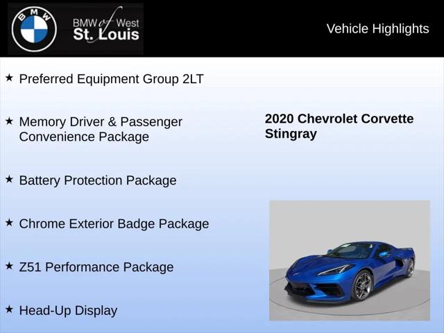 2020 Chevrolet Corvette Stingray RWD Convertible 2LT