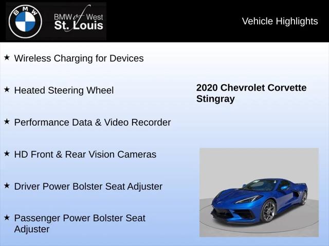 2020 Chevrolet Corvette Stingray RWD Convertible 2LT