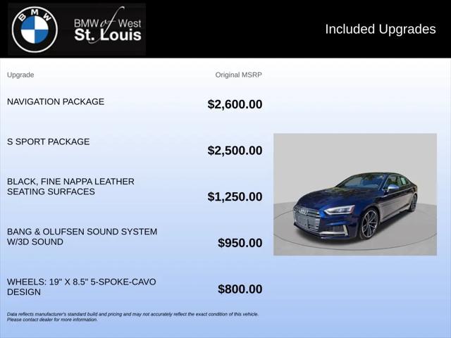 2018 Audi S5 3.0T Premium Plus