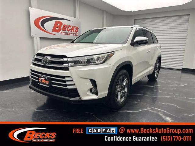2019 Toyota Highlander Limited Platinum for sale near Mason, OH