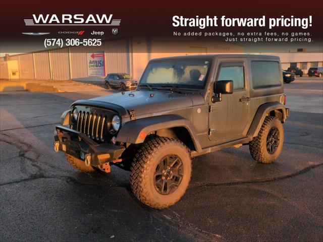 2017 Jeep Wrangler Willys Wheeler 4x4 for sale in Warsaw, IN