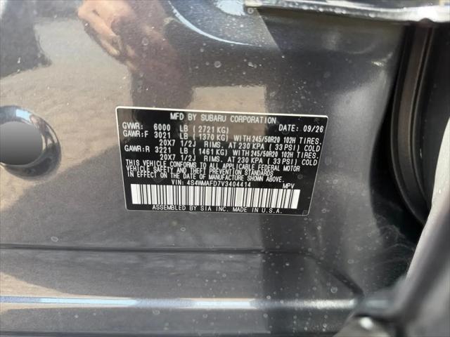 2027 Subaru Ascent Limited