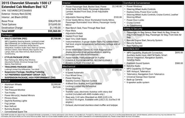 2015 Chevrolet Silverado 1500 1LT for sale in Cincinnati, OH