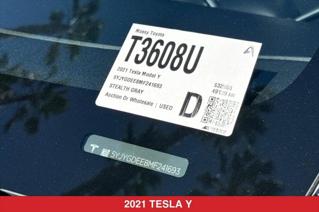 2021 Tesla Model Y Long Range Dual Motor All-Wheel Drive