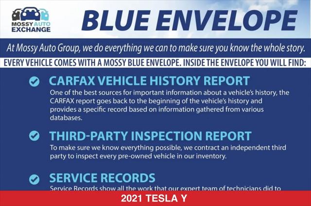 2021 Tesla Model Y Long Range Dual Motor All-Wheel Drive