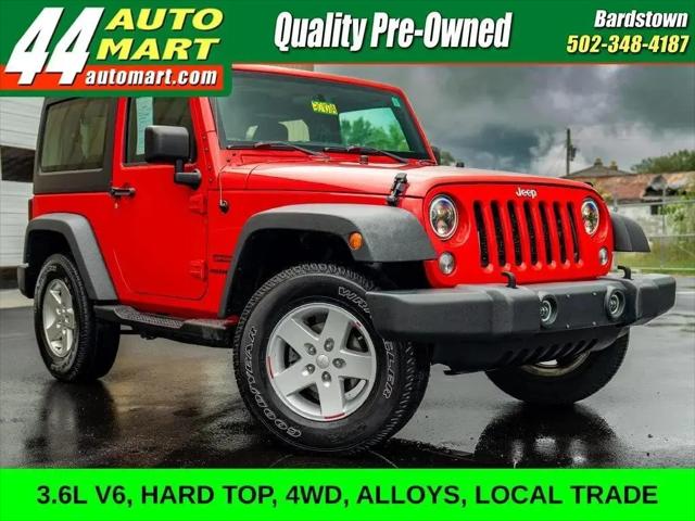 2017 Jeep Wrangler Sport 4x4 for sale in Bardstown, KY