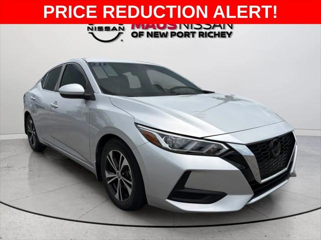 2021 Nissan Sentra SV Xtronic CVT for sale in New Port Richey, FL