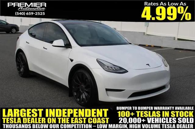 2020 Tesla Model Y Performance Dual Motor All-Wheel Drive for sale in Dumfries, VA