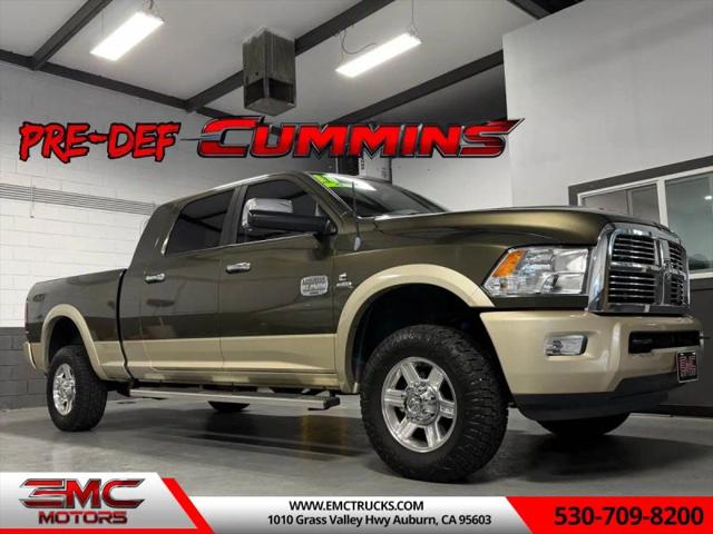 2011 Ram 3500 Laramie Longhorn for sale in Auburn, CA