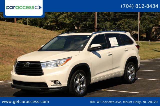 2015 Toyota Highlander Limited Platinum V6 for sale in Mount Holly, NC
