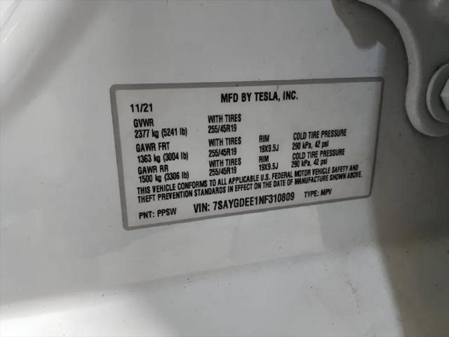 2022 Tesla Model Y Long Range Dual Motor All-Wheel Drive