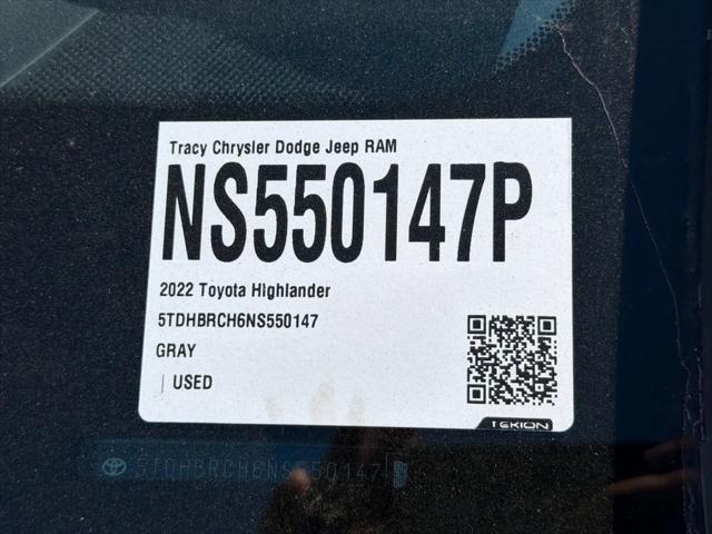 2022 Toyota Highlander Hybrid XLE