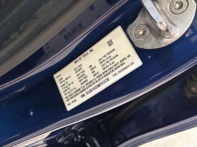 2021 Tesla Model 3 Performance Dual Motor All-Wheel Drive