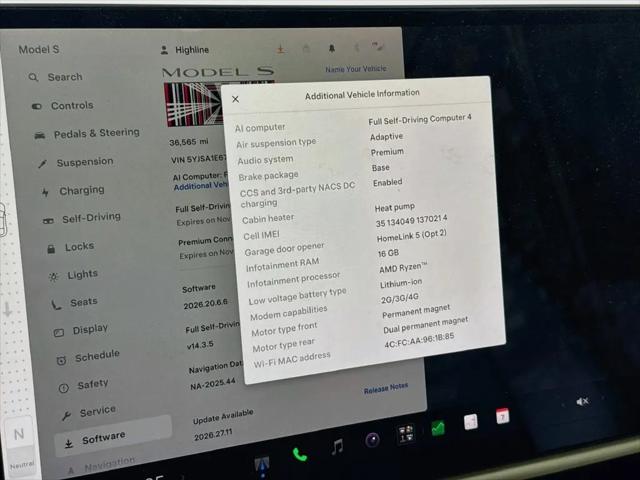 2023 Tesla Model S Plaid Tri Motor All-Wheel Drive