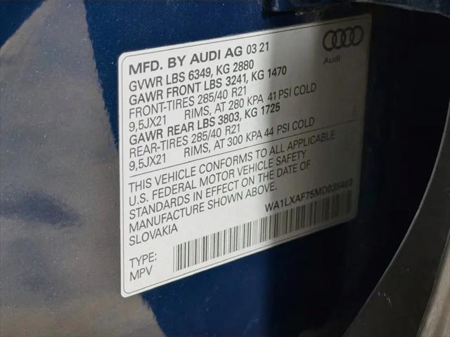 2021 Audi Q7 Premium Plus 55 TFSI quattro Tiptronic