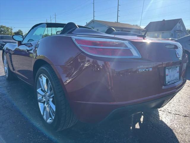 2009 Saturn Sky Red Line Ruby Red Special Edition
