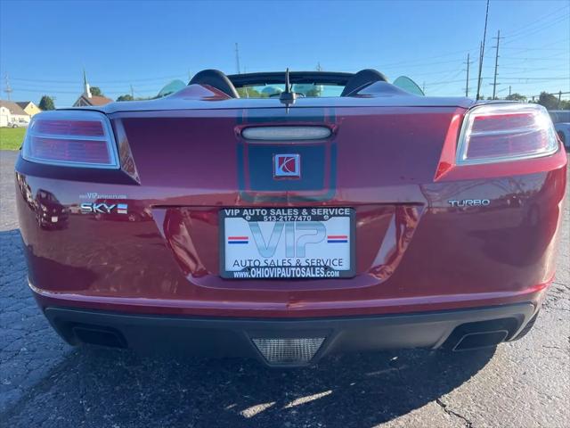 2009 Saturn Sky Red Line Ruby Red Special Edition