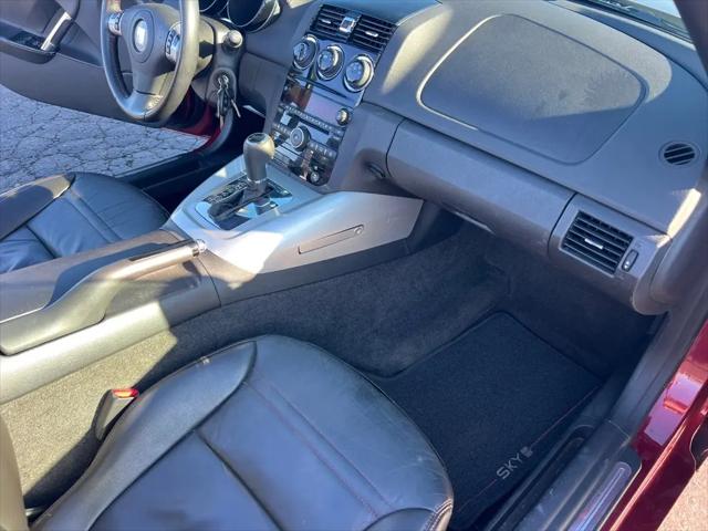 2009 Saturn Sky Red Line Ruby Red Special Edition