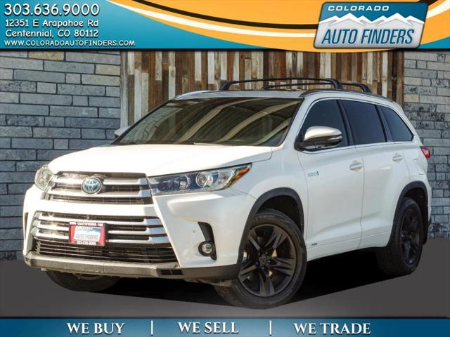 2019 Toyota Highlander Hybrid Limited Platinum for sale in Centennial, CO