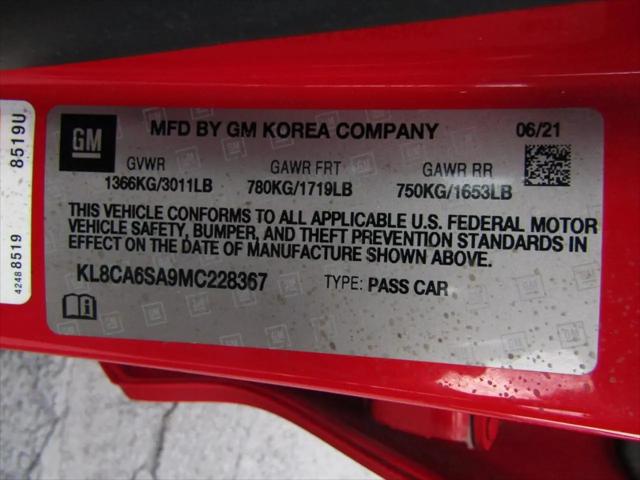 2021 Chevrolet Spark FWD LS Manual