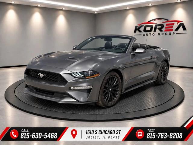 2021 Ford Mustang EcoBoost Premium Convertible for sale in Joliet, IL