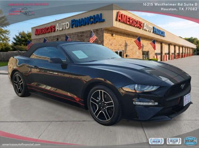 2018 Ford Mustang EcoBoost Premium for sale in Houston, TX