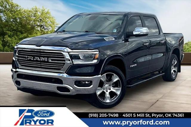 2019 Ram 1500 Laramie Crew Cab 4x4 57 Box for sale in Pryor, OK