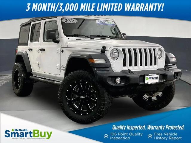 2018 Jeep Wrangler Unlimited Sport S 4x4 for sale in Iowa City, IA