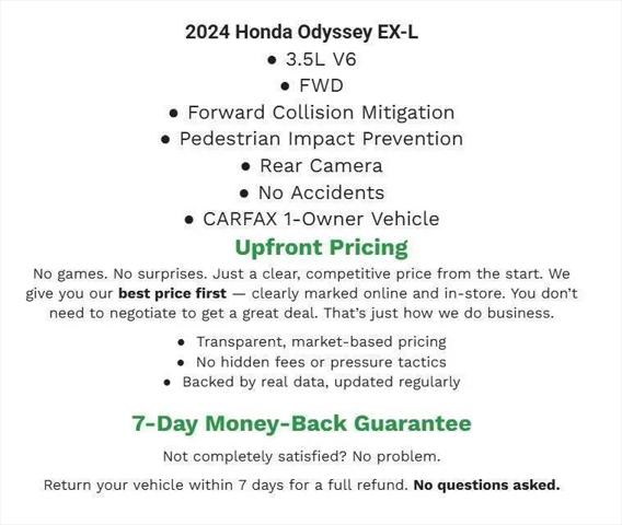 2024 Honda Odyssey EX-L for sale in Appleton, WI