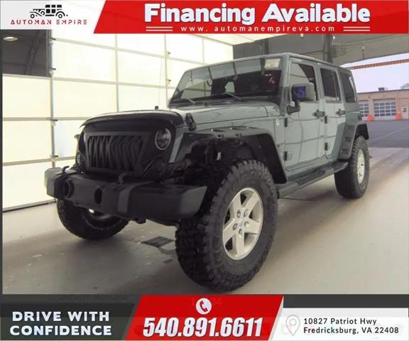 2015 Jeep Wrangler Unlimited Sport for sale in Fredericksburg, VA