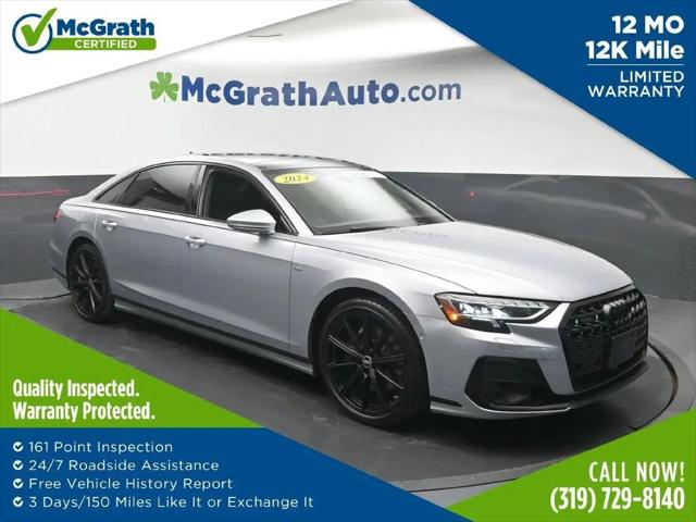 2024 Audi A8 L 55 TFSI quattro Tiptronic for sale in Cedar Rapids, IA