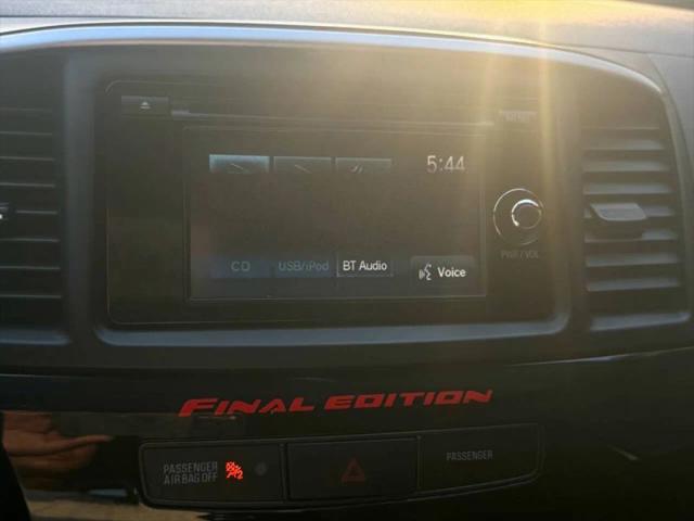 2015 Mitsubishi Lancer Evolution Final Edition