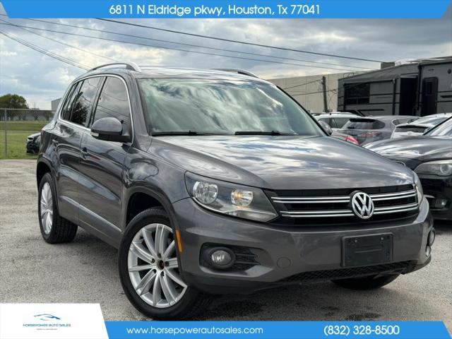 2013 Volkswagen Tiguan SE for sale in Houston, TX