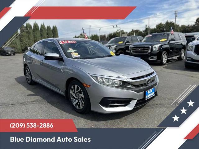 2018 Honda Civic EX for sale in Ceres, CA