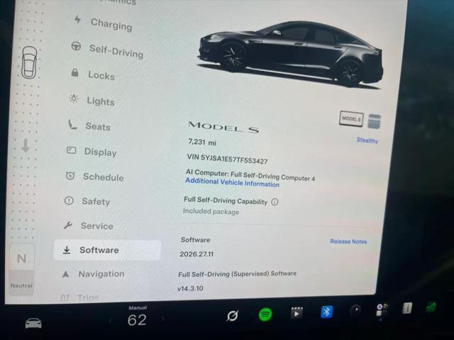 2026 Tesla Model S All-Wheel Drive