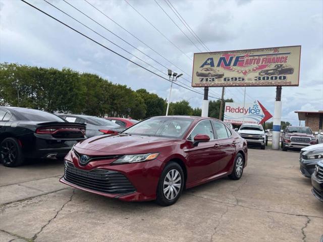 2020 Toyota Camry LE Hybrid for sale in Houston, TX